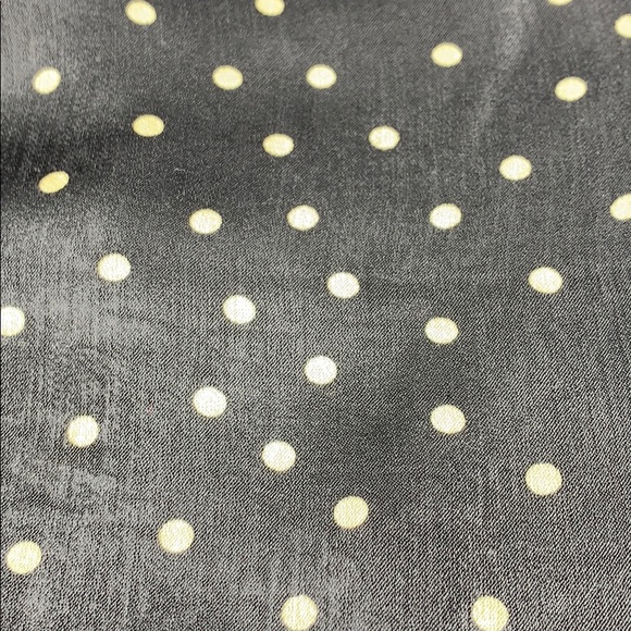 Polka Dot Long Sleeve Body Suit Blouse - Picture 4 of 6